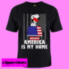 American Snoopy T shirt