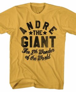 Andre The Giant 8th Wonder of the World Tshirt