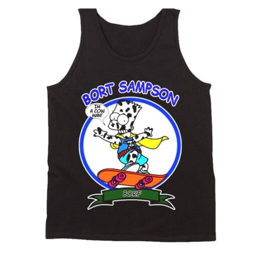 Andy Samberg Bort Sampson I Am A Cow Men's Tank Top AY