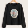 Angel Print Sweatshirt ZNF08