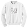 Angel and devil baby sweatshirt DAP