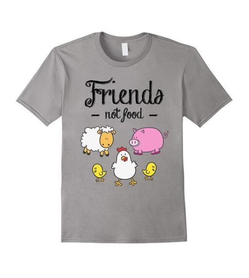 Animal Are Friends Not T-SHIRT ZNF08