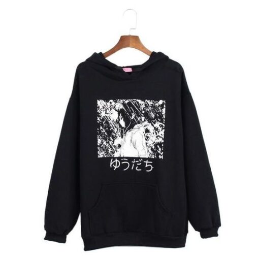 Anime Pattern Loose Hoodies AY