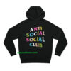 Anti Social Club ASSC Multicolor (Back)Hoodie thd