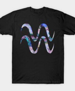 Aquarius Horoscope Sign T-shirt