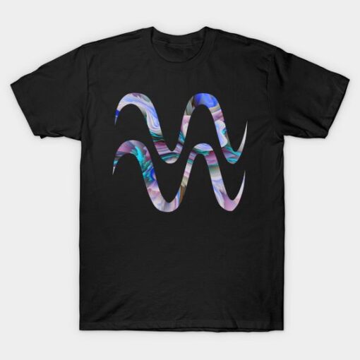 Aquarius Horoscope Sign T-shirt