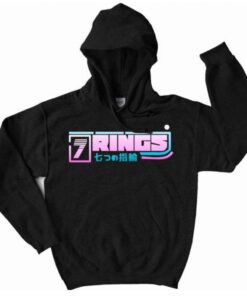 Ariana Grande 7 Rings Logo Hoodie AY