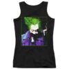 Arkham Asylum Juniors Joker Tank Top ZNF08