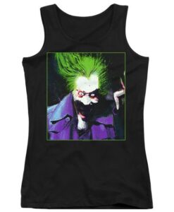 Arkham Asylum Juniors Joker Tank Top ZNF08