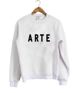 Arte font sweatshirt DAP