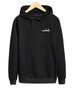 Asshole Font Hoodie