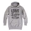 Athletic Heather Leave It All Behind & Ride Pullover Hoodie