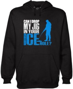 Awesome Funny Ice FIshing Hoodie