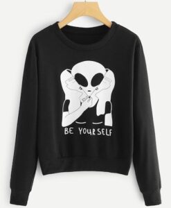 BE YOUR SELF SWEATSHIRT AY