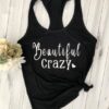 BEAUTIFUL CRAZY TANK TOP ZNF08