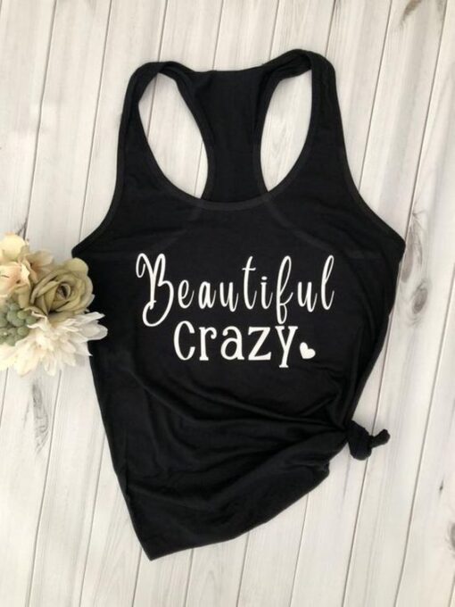 BEAUTIFUL CRAZY TANK TOP ZNF08