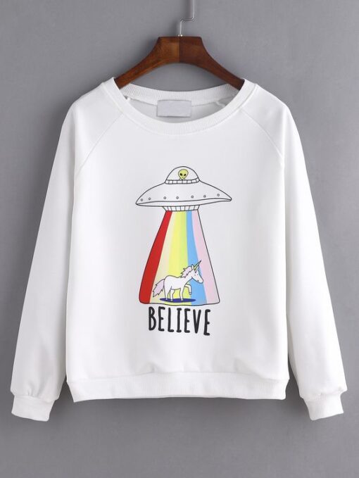 BELIEVE SWEATSHIRT AY