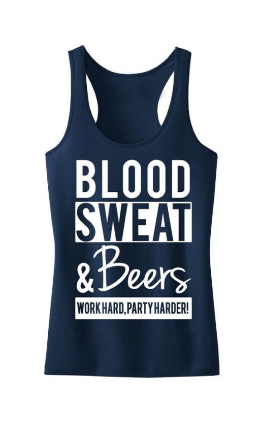 BLOOD SWEAT & BEERS Tanktop ZNF08