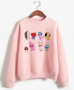 BTS BT21 SWEATSHIRT ZNF08