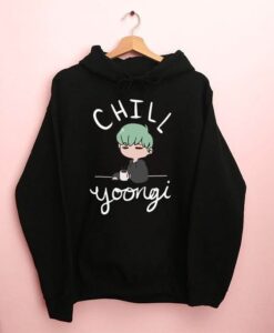 BTS Chill Yoongi Hoodie ZNF08