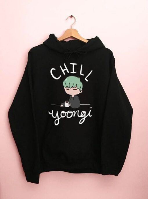 BTS Chill Yoongi Hoodie ZNF08