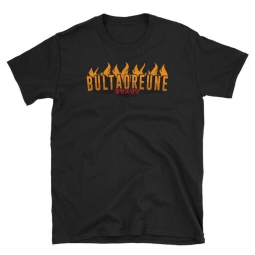 BTS Fire Shirt, bts Bultaoreune, Short-Sleeve Unisex T-Shirt