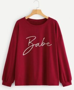 Babe Crewneck Sweatshirt