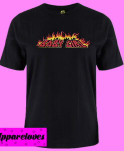 Baby Girl Flame T shirt
