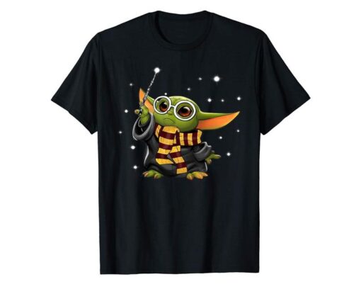 Baby Yoda Harry Potter Tshirt