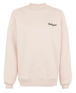 Babygirl Pocket Print Sweatshirt