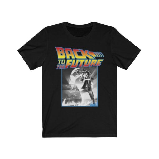 Back to the Future retro movie tshirt