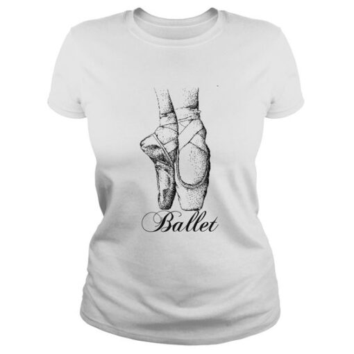 Ballet Premium & Ladies Fitted Tee Sunfrog Shirts Fitness Gear T Shirt DAP