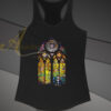 Banksy Stained Glass Window Graffiti tanktop