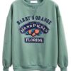 Barry's Orange Florida Crewneck Sweatshirt AY