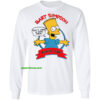 Bart Simpson Don't have a cow man SWEATSHIRT THD