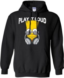 Bart Simpson Play It Loud Hoodie AY