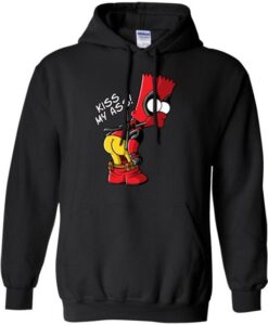 Bartpool Bart Simpson Kiss My Ass Hoodie AY