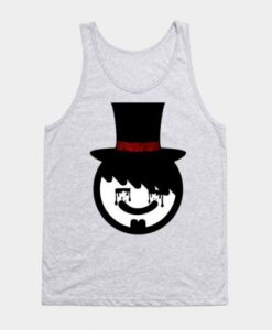 Base DA VINSTER Face & Hat Logo Tank Top ZNF08