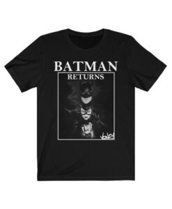 Batman Returns retro movie tshirt