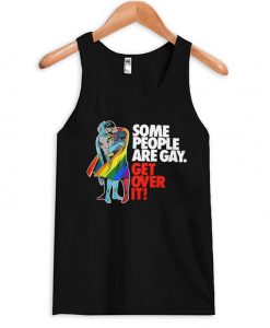 Batman VS Superman Some People Are Gay Tank Top