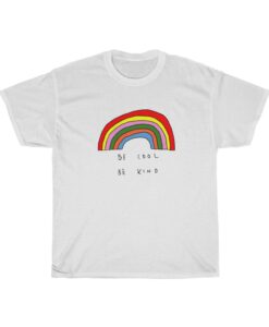 Be Cool Be Kind Rainbow T-Shirt