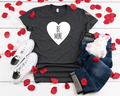 Be Mine Valentine's Day Heart Shirt ZNF08