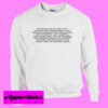 Be Unapologetic Don’t Text Your EX Sweatshirt