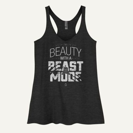 Beauty With A Beast Mode Women's Tank Top AY