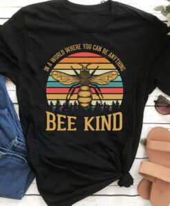 Bee Kind O-Neck T-Shirt ZNF08