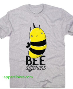 Bee different quote t-shirt thd