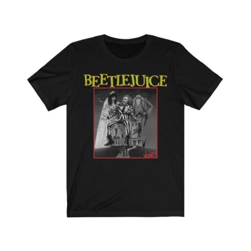 Beetlejuice retro movie tshirt