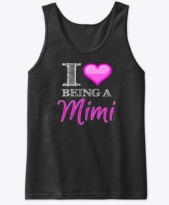 Being a Mimi Heart Love Mi Mi Valentine Tank Top ZNF08