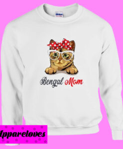 Bengol Mom cat Sweatshirt