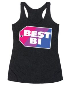 Best Bi Parody Racerback Tank Tops ZNF08